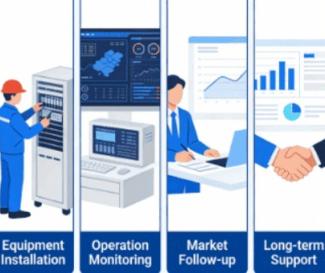 we can help with machine installation and operation
