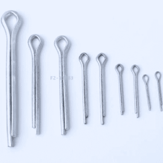 Cotter pins, split pins, pins, hairpin pins