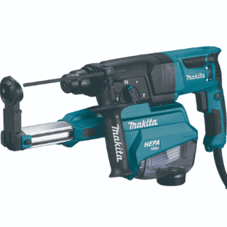 Makita Rotary Hammer with Dust Extraction System HR2652