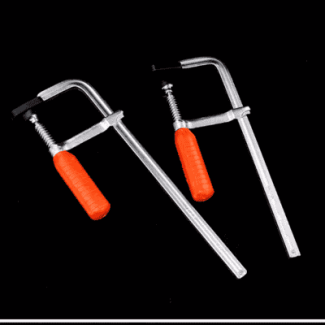 Professional Grade Plastic Handle F-Clamps