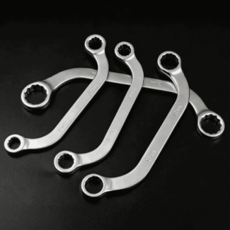 C-type double offset ring spanner